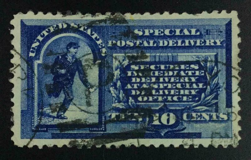 MOMEN: US STAMPS #E1 USED LOT #54840