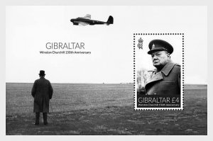 Gibraltar - Postfris/MNH - Sheet 150 years Winston Churchill 2024