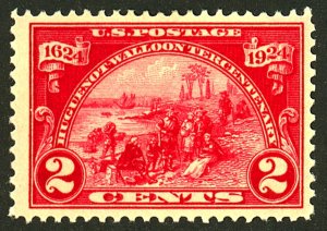 U.S. #615 MINT OG HR