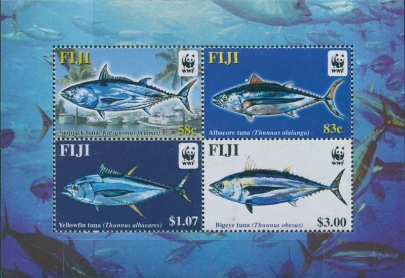 Fiji 2004 SG1217 Tuna MS MNH