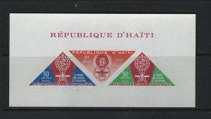 HAITI C190A Souvenir Sheet, MNH,  1962 Malaria Type of regular Issue