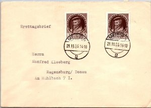Germany 1955 FDC - Meissen - J16104