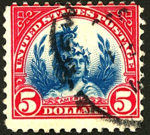U.S. #573 USED 