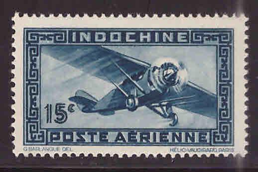 Indo-China Scott C6 MH* airmail stamp