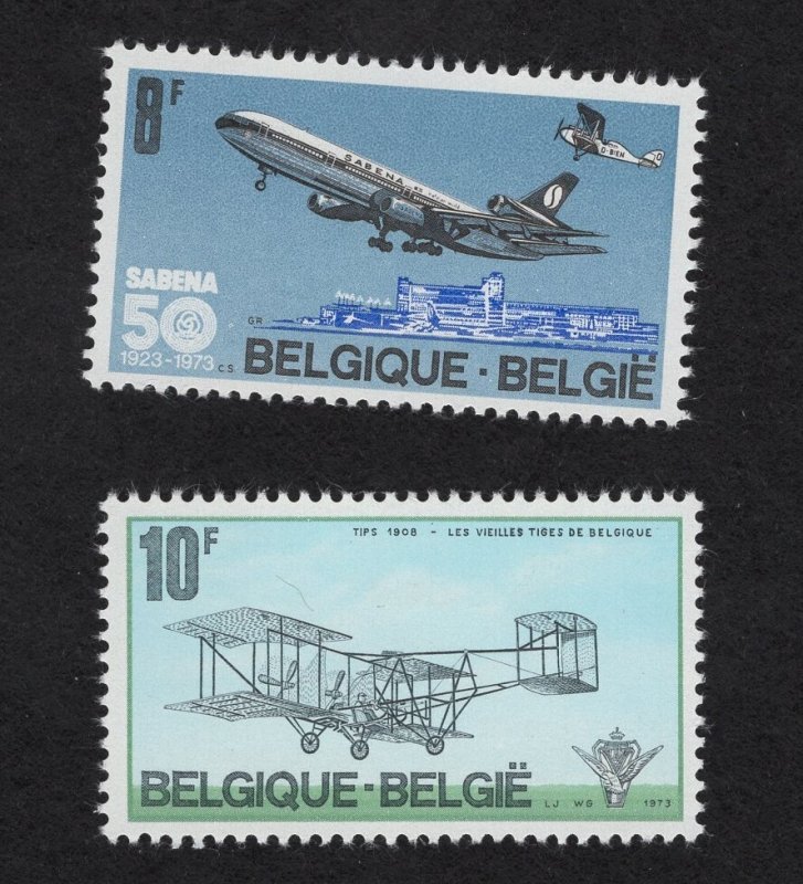 Belgium Scott 845-46, MNH