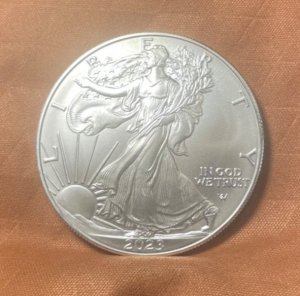 2023 American Eagle One OZ Silver Coin-West Point #205519591974