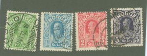 Norway #70-73  Single (Complete Set)