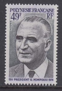 French Polynesia, Scott 287, MNH