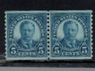 Post Office Fresh Mint Never Hinged Sc 557 Double Stamp cv $70.00