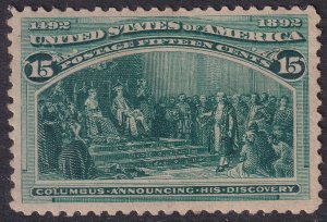 #238 Mint OG, VF (CV $200 - ID47901) - Joseph Luft