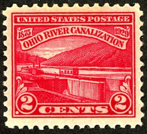 U.S. #681 MINT OG NH 