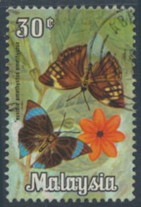 Malaysia     SC# 67  Used Butterflies  see details & scans 