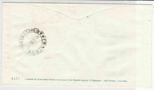 Vatican 1959 Regd Vatican City Label Vatican Cancels Stamps FDC Cover Ref 35086