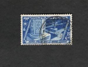 1932 Italy SC #296 used 35 cent stamp