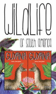 Guyana - 2012 - Wildlife Of South America - Souvenir Sheet - MNH