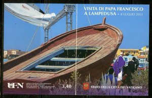 VATICAN CITY POPE FRANCIS VISITS THE USA BOOKLET COMPLETE MINT NEVER HINGED