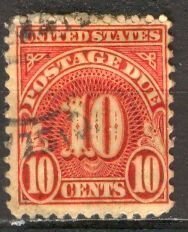 USA; 1931: Sc. # J84.  Used Perf. 11 x 10 1/2 Single Stamp