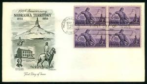 #1060 Nebraska Territory - Artmaster Cachet