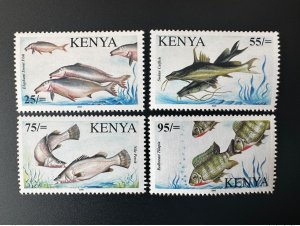 2006 Kenya Mi. 785 - 788 Fishes of Lake Victoria Fish Fish Marine Wildlife-