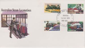 Australia 1979 Steam Trains First Day Cover