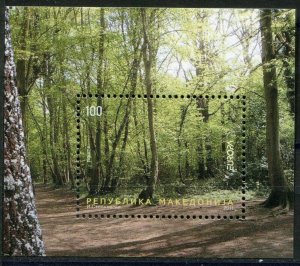 067 - MACEDONIA 2011 - Europa Cept - Forests - MNH Souvenir Sheet