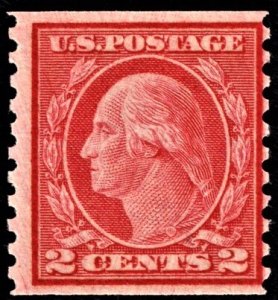 US 492 MNH F 2 Cent Washington Carmine