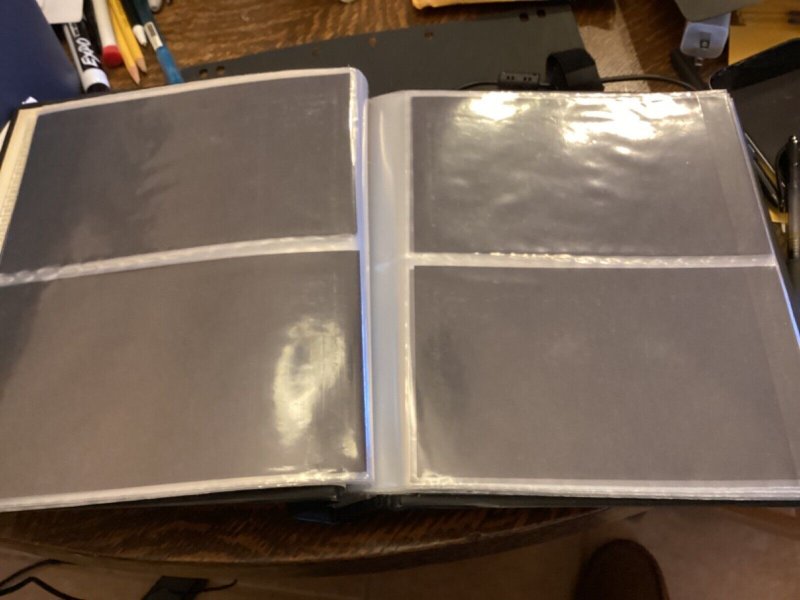 ICOLLECTZONE 2 Pack Showgard 894 First Day Black Cover Albums Free US Shipping