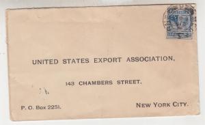 VICTORIA, 1901 United States Export Assoc.cover, 2 1/2d., to New York.