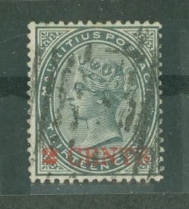 Mauritius #84 Used Single