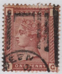 79 SG166 1d Venetian Red I-G