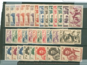 Mauritania #76-108 Unused Multiple