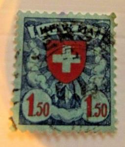 1924 Switzerland SC #202 used stamp