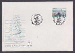ALAND - 1984 50 YEARS OF THE ALAND SHIPPING ASSOCIATION - FDC