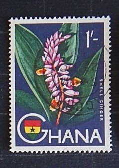 Ghana, Flower, (№1562-Т)