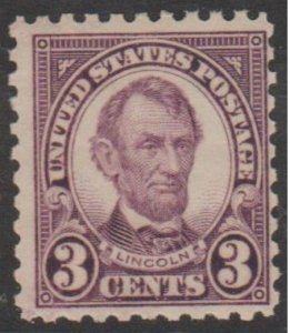 U.S. Scott #584 Lincoln Stamp - Mint NH Single