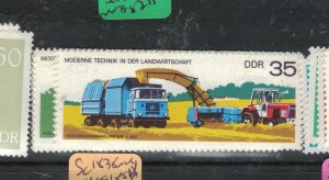 East Germany DDR SC 1829-33 Trucks MNH (4dyj)