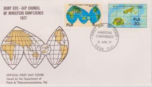 Fiji 1977 Ministers Conference Official First Day Cover Unaddressed