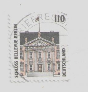 1997 Germany #1846 stamp Bellevue Castle, Berlin, Flags, Palaces, Buildings USED