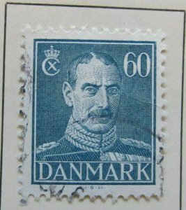 A6P23#165 Denmark 1942-46 Unwmk 60o Perf 13 Used-