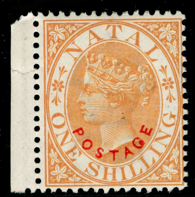 SOUTH AFRICA - Natal SG108, 1s orange, M MINT. Cat £13.