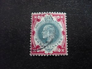 Stamps - Great Britain - Scott# 138a - Used Part Set of 1 Stamp