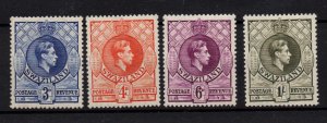 Swaziland KGVI 1938 mint MH collection SG32-35 WS37290