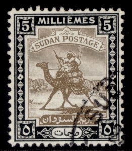 SUDAN GVI SG100, 5m olive-brown & black, FINE USED.