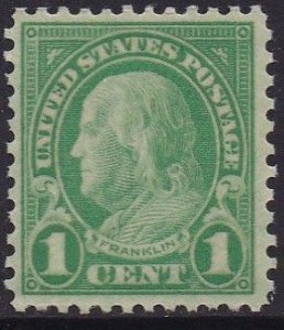 632 Franklin MNH