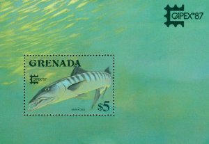 RK1-0285 GRENADA 1514 MH SS MARINE LIFE SCV $4.50 BIN 3.00