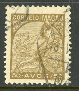 China 1934 Macau 50 Avo Scott #284 VFU X850