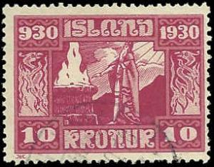 Iceland - 166 - Used - SCV-190.00