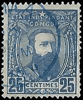 BELGIAN CONGO   #8 USED (1)