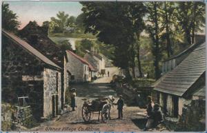 55274  - NORTHERN  IRELAND -  VINTAGE POSTCARD : Glenoe, County Antrim