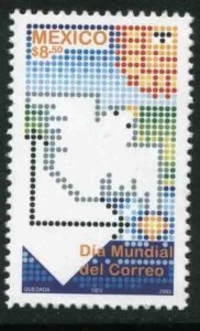 MEXICO 2334, WORLD POST DAY. MINT, NH. VF.